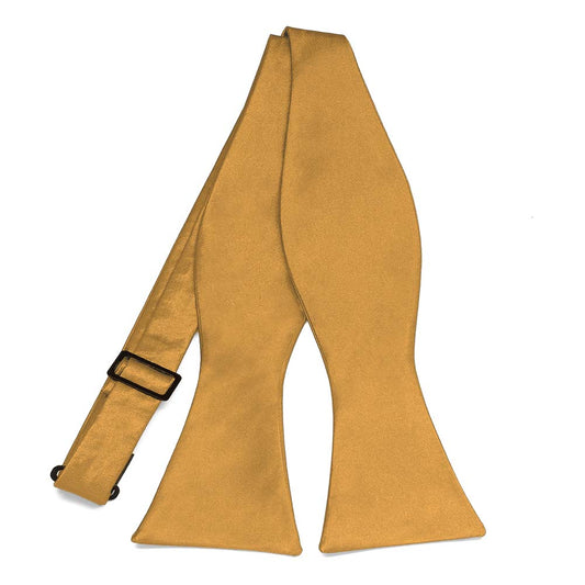 Antique Gold Self-Tie Bow Tie