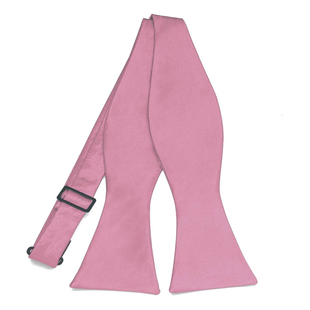 Antique Pink Self-Tie Bow Tie