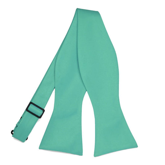 Aquamarine Self-Tie Bow Tie